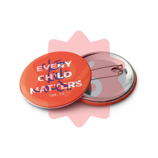 Every Child Matters – Pack of 3 - Round Pin Buttons - 5.7 cm / 2.24 in