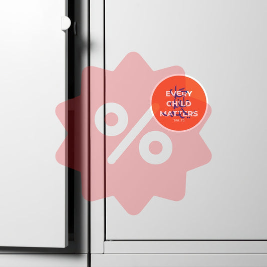 Every Child Matters - Pack of 3 - Round Magnets - 7.5 cm / 2.95 in